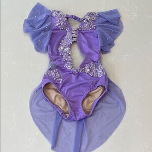 Purple Kids Costume with Embellishments